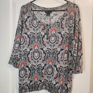 Lucky Brand blouse.  Size Large